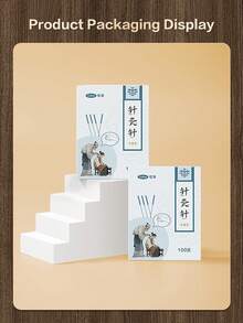 Cofoe 100 支体针针灸简单实用多功能一次性针灸针中医理疗针 - 銀色 - 查看 11