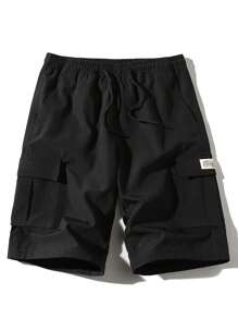 2-Pack Workwear Shorts Men's Summer Thin Casual Five Quarter Pants For Outerwear Teacher