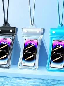 Mobile Phone Waterproof Bag, Swimming Supplies, Diving Supplies, Outdoor Supplies,Waterproof Phone Pouch, Waterproof Phone Lanyard Case With I Phone 16/15/14/13/12 Pro Max Up To 8.3", Phone Dry Bags For Vacation Beach Pool Kayak Cruise Travel Essentials