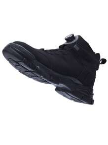 High-Top Safety Work Shoes For Men, Anti-Smash And Anti-Puncture, Lightweight, Breathable, New Style Suitable For All Seasons