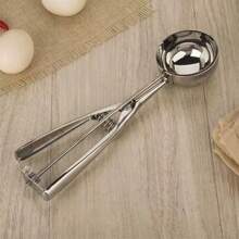 Stainless Steel Ice Cream Spoon; Ice Cream Scoop; Melon Baller; Fruit Spoon For Scooping Watermelon