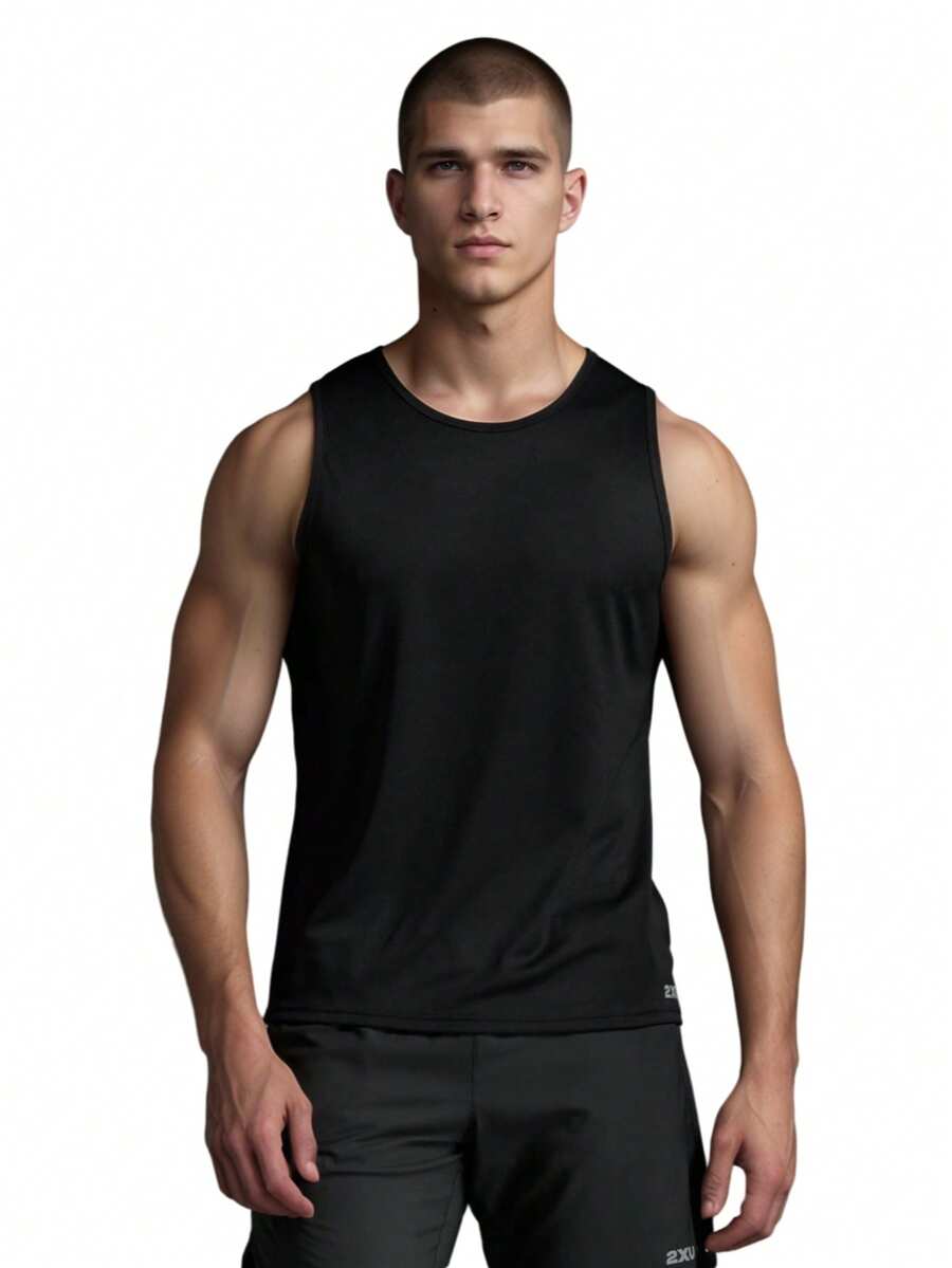 2XU Aero Tank - Black - View 1