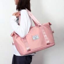Extendable Women's Large Capacity Storage Luggage Handbag Leisure Travel Duffle Bag Waterproof Nylon Sports And Fitness Handbag