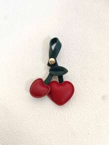 1pc Creative Cherry Keychain Women Colorblock Cute Charm Bag Pendant Gift Bridesmaid Gifts - Multicolor - View 13