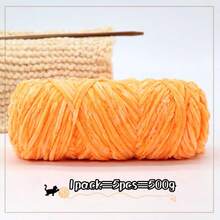 5 Rolls, 100g/Roll, Soft & Comfortable Chenille Velvet Yarn, Multi-Color Options, Suitable For Handmade Knitting - Multicolor - View 12