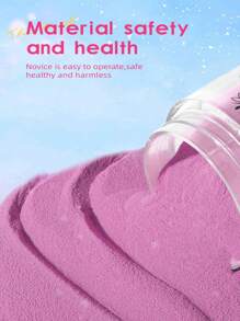 CHOSEOS 48 Colored Crystal Powder Set, 10 G/0.35 Oz Per Bottle, For DIY French Extended 3D Nail Sculpture, Long Lasting, No Nail Lamp Needed!