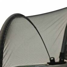Infant Stroller Mosquito Net, Dense Full Coverage Breathable Foldable Anti-Mosquito Net Canopy, Suitable For Strollers, Bassinets And Car Seats - Black - View 3