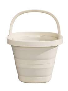 1 pieza, Cubo plegable, Cubo portátil, Cubo plegable para lavar el coche, Para la limpieza del hogar, Campamento al aire libre, Cubo portátil para pesca y viajes, Cubo para lavar el coche, Multiusos, Esencial para autocaravana, Ahorra espacio, Suministros de limpieza, Pequeña herramienta para el hogar