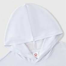 LEEHANTON 3pcs Men's Long Sleeve Hooded T-Shirts With Hood - 白色+橙色+黃色 - 查看 5