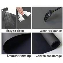 1pc Green Leaf Pattern Non-Slip Kitchen Mat, Carpet, Washable Rug, Anti-Skid, Quick Drying, Absorbent, Rectangle Floor Mat, Suitable For Entryway, Living Room, Bedroom, Bathroom, Laundry Room - Home Decor And Holiday Gift Idea, Spring/Summer Decor - Green Leaves - View 10