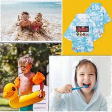 Marvel Spiderman Bath Towel With Hood Absorbent Changing Robe Poncho Swimming Shower Beach Holiday Essentials - Blue - View 3