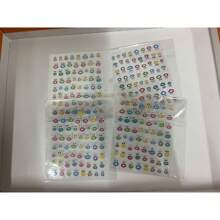 Interesting Nail Art Stickers, Cute Jelly 3D Scrapbooking Stickers, Water Bottle Stickers