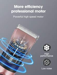 HIENA 无绳理发器，男女通用，带指示灯，型号 Hi-800，两种颜色可选，适合家用理发