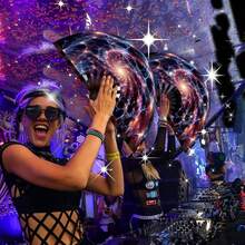 1 件 10 英寸塑料框架夏季扇子，纯色太极功夫表演扇，粉色黑色荧光