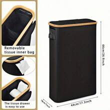 Extra Large Toilet Paper Storage Box With Lid,Holds Up To 24 Regular Rolls Or 18 Jumbo Rolls, Toilet Paper Holder,Bathroom Decor,Toilet Paper Storage,Bathroom Accessories,Toliet Paper Holder,Bathroom Organizer,(Black, Beige & Gray)