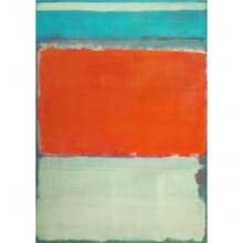 1pc Wall Arts Posters Frameless Vintage Modern Famous Mark Rothko Colorful Artwork Nordic Abstract Poster Canvas Paintings Wall Art Pictures Home Decor - Multicolor - View 94