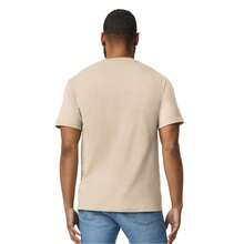 Gildan Maglietta a mezza pesantezza di stile unisex per adulti (Sabbia) - Giallo - Visualizzare 2