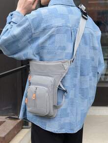 Multi-Functional Riding Waist & Leg Bag, Tactical Military Backpack, Hiking Outdoor Fishing Waist Bag, Leg Bag, Men's Bag, Crossbody Chest Bag - Multicolor - View 5