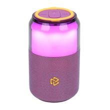STF Bolt Wireless Speaker Transparent Built-In RGB Lights USB Connection Rechargeable Battery IPX3 Certified Water Splash Resistant (Purple) - Purple - View 1