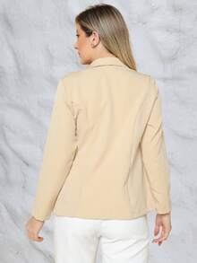 Women Blazers - Màu be - Xem 2