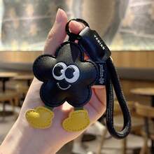 POKOJA LAND 1 件可爱包袋吊坠礼物送给朋友情人节感恩节 Y2K 海滩配饰雏菊 - 彩色 - 查看 7