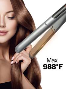SOKANY SOKANY SK-1924 Multifunctional Hair Straightener Dry Curling And Straightening Three-In-One, Alloy Material, Thermal Conductivity Diameter 21mm-30mm, Uniform Heating, Reduce Hair Damage, Intelligent Temperature Control Straight Clip, Lightweight Design, Easy To Carry, Easy To Create Daily Hairstyles, Whether It Is Straight Hair Or Curly Hair, Can Be Easily Achieved