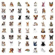 110PCS Bulldog Stickers Aesthetic Vinyl Stickers High Quality Stickers Decals Scrapbook,Journaling,Laptop,Bumper,Skateboard,Water Bottles,Computer,Phone Stickers Can Bring A Lot Of Fun To Your Life,The Perfect Gift For Adults