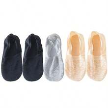 Fairy Lace Boat Socks Summer Low Vamp Thin Short Socks Mesh Breathable Elegant Hollow Women's Low Cut Spring And Summer Socks Christmas Gift - Multicolor - View 13