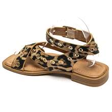 Sandals Plates And Brides Croissants And Decorations – Style Urban Chic - LEOPARD - View 3