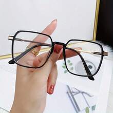 Fashionable And New Large Frame Metal Reading Glasses +1.0 To+4.0