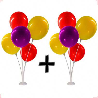 Halloween+Christmas Balloon Rod Support For Table Balloon - Arrangement Kit 45 Cm - 2 Units