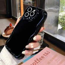 1个优质透明/黑色/米色防震防刮手机壳，兼容苹果17/16/15/14/13/12/11、红米、Infinix、vivo、OPPO等手机，适合情人节使用