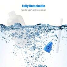 日常舒适护理套装 - 温和生理盐水喷雾瓶，配有柔软喷嘴，适用于便携式加湿护理 - 彩色 - 查看 3