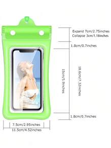 Mobile Phone Waterproof Bag, Swimming Supplies, Diving Supplies, Outdoor Supplies,Waterproof Phone Pouch, Waterproof Phone Lanyard Case With I Phone 16/15/14/13/12 Pro Max Up To 8.3", Phone Dry Bags For Vacation Beach Pool Kayak Cruise Travel Essentials
