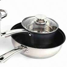 Batterie de cuisine - Ensemble de casseroles de 12 pièces Klack Induction Gaz Vitro, Découvrez la polyvalence et la qualité de la batterie de cuisine Klack. Ensemble de casseroles de 12 pièces pour induction, gaz et vitro. Cuisinez avec style et efficacité ! - Livraison en 24/48 heures GRATUITE! - Argent - Voir 5