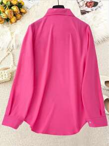 Women's Fashion Digital Printed Casual Personalized Blouse