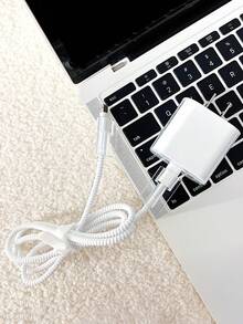 5 piezas Estuche transparente minimalista para cargador, compatible con iPhone 18W/20W, funda protectora para cable de carga, funda protectora para cabezal de carga, material de TPU resistente a la suciedad y a roturas, protector de cable - transparente - Ver 4