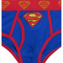 Superman Symbol Men's Underwear Fashion Briefs - 藍色 - 查看 2