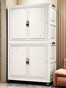 Large Capacity Storage Box For Home, Children's Clothes, Toys, Snacks, Blankets, Thick Plastic Multi-Layer Storage Cabinet