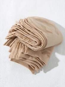20 paires de chaussettes mi-mollet de couleur unie, des bas courts minimalistes et pratiques pour femmes en noir, chair, cristal, fins. Bas d'été fins pour femmes et hommes