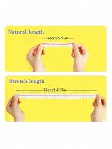 100个一次性塑料食品盖彩色弹力保鲜膜食物盖保鲜盖盘盖厨房包装袋储物袋