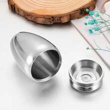 Small Urns For Human Ashes Mini Urns For Human Ashes Small Keepsake Urns Aluminum Alloy Mini Waterproof Memorial Cremation Container Jar For Memorial Human Pet Ashes - Multicolor - View 4