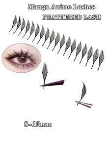 New 8-13/10-15mm Comic Spire Lashes Automatic Flowering Premade Fans Eyelashes Extensions Individual Volume False Lashes Makeup Tools - C - View 6