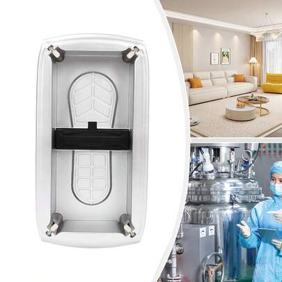 HaroldDol Automatic Shoe Cover Dispenser, Portable Shoe Covers Machine, Self Releasing Shoe Covers, Reduces Odour No Bending, For Size 13 Shoes, Use In Home Factory Laboratories