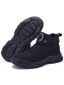 High-Top Safety Work Shoes For Men, Anti-Smash And Anti-Puncture, Lightweight, Breathable, New Style Suitable For All Seasons