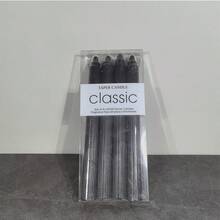 Box Of 4pcs Modern Minimalist Taper Candles,20cm/25cm Tall,Multi-Color Optional,Fragrance-Free Design For Festive Party & Home Decor, Gift Box,Festive Party Ambiance Candles,Suitable For Easter Day,Father's Day,Mother's Day,Weddings,And Various Other Holidays,Dinner Table Decorations, Birthday Party,Romantic Candles,Men&Women Gift,Outdoor Picnic Emergency Lighting Candle - Multicolor - View 19