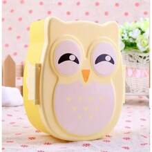 Portable Plastic Children Students Lunch Box  Bento Box  Container Carton  Dinnerware Cutlery Food Container