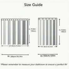 1 Piece/180cm * 180cm - Cute Cartoon Hello Kitty Pattern Seamless Design Easy To Clean Extended Bathroom Waterproof And Mildew Proof Shower Curtain Suitable For Home Decoration In Single Apartments For Girls Bathroom Accessories