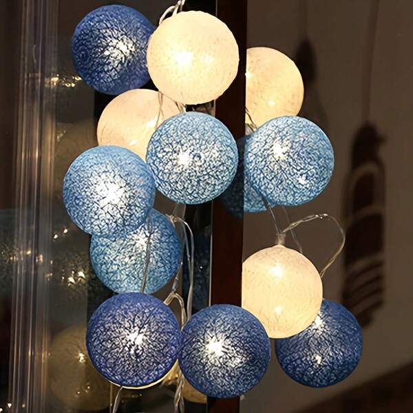 1pc Battery Powered Fairy Ball Lights - Studio Photography Decor Lights & Background Lighting, Perfect For Valentine's Day, Weddings, Parties, Christmas, And Home Decor (Battery Not Included)