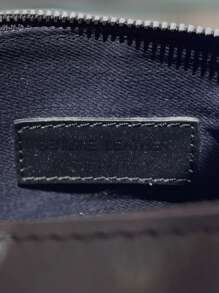 100% feito à mão na Itália couro genuíno bolsa feminina corrente de metal pele de bezerro alta qualidade